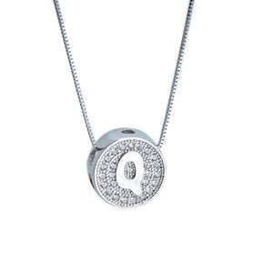 Initial letter Q necklace